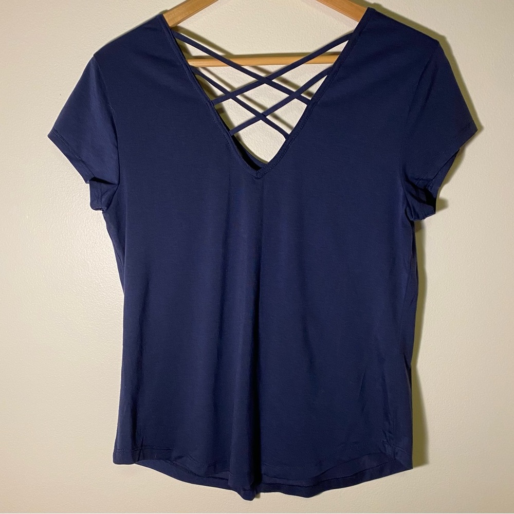 Title Nine Yasumi Short Sleeve Top - Size Medium